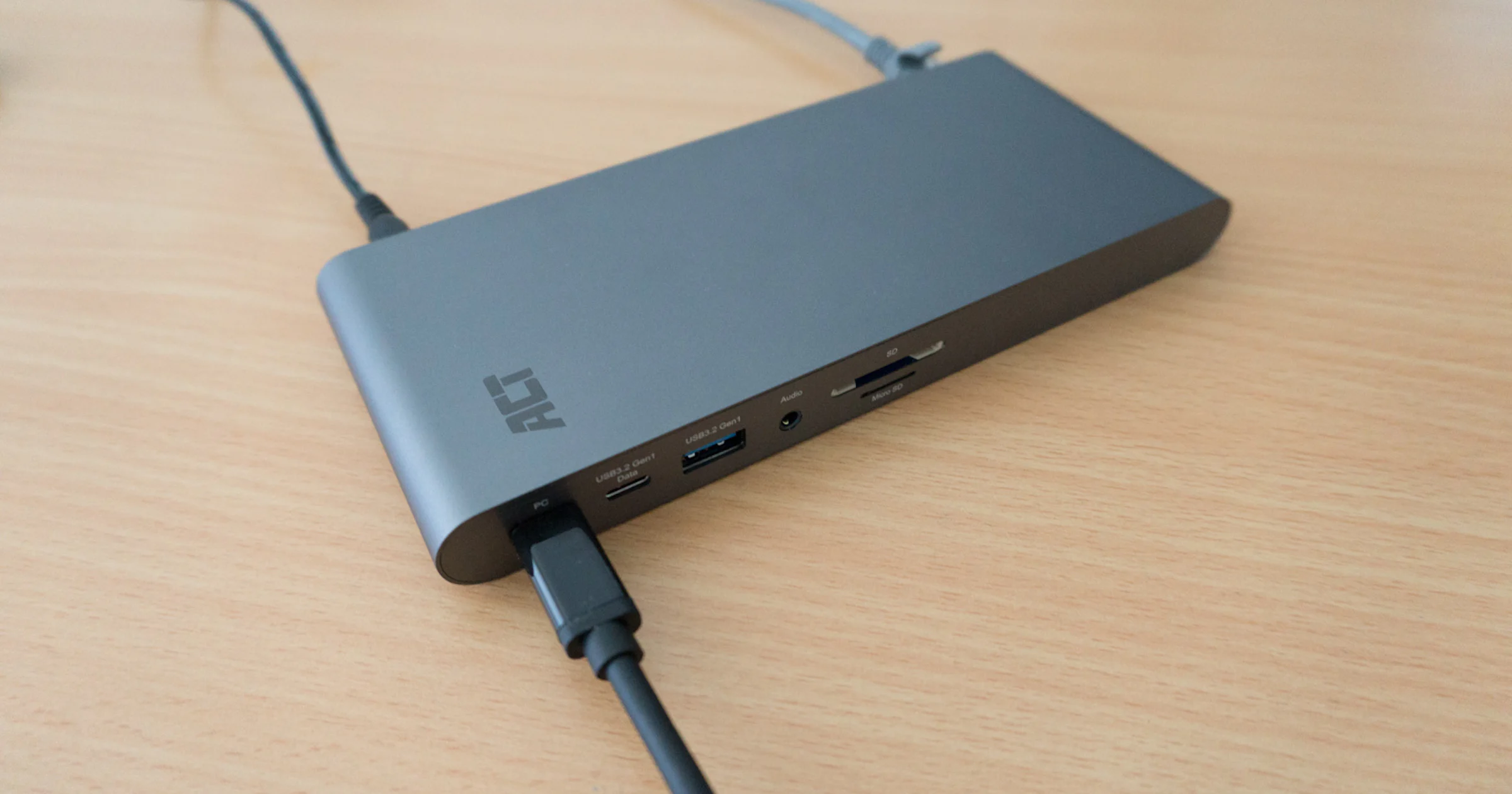 ACT USB-C Docking Station – Sluit alles in één keer aan op je laptop