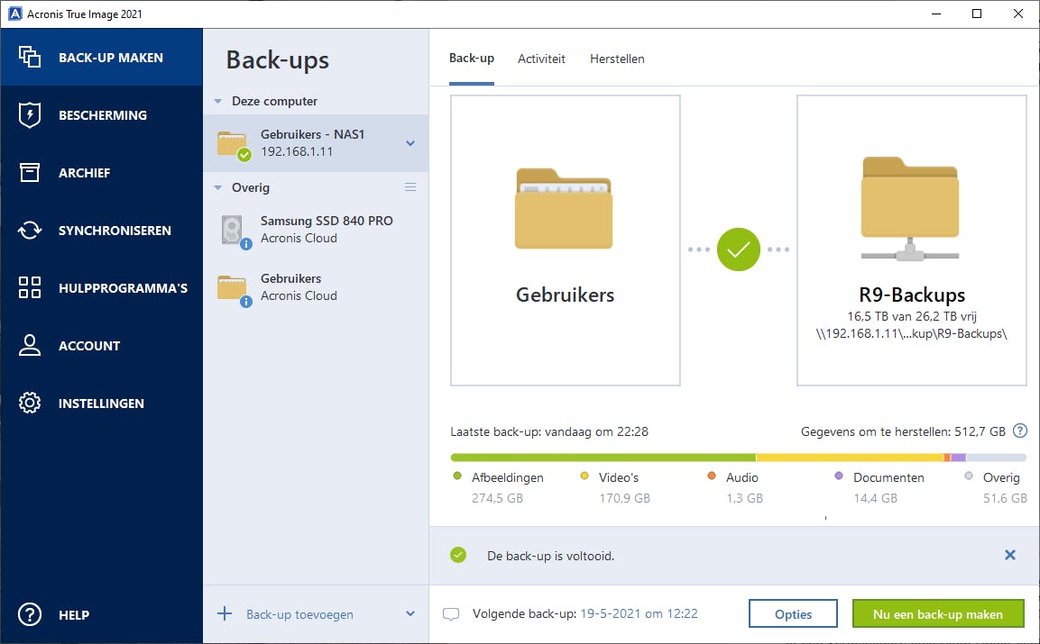 03 Maak voordat je Proxmox VE installeert minimaal één volledige back-up van alle gegevens op de pc om gegevensverlies te voorkomen.