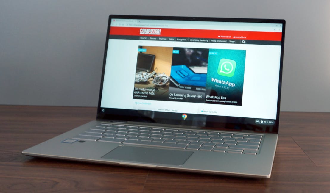 Asus Chromebook Flip C434 – In stijl door de wolken