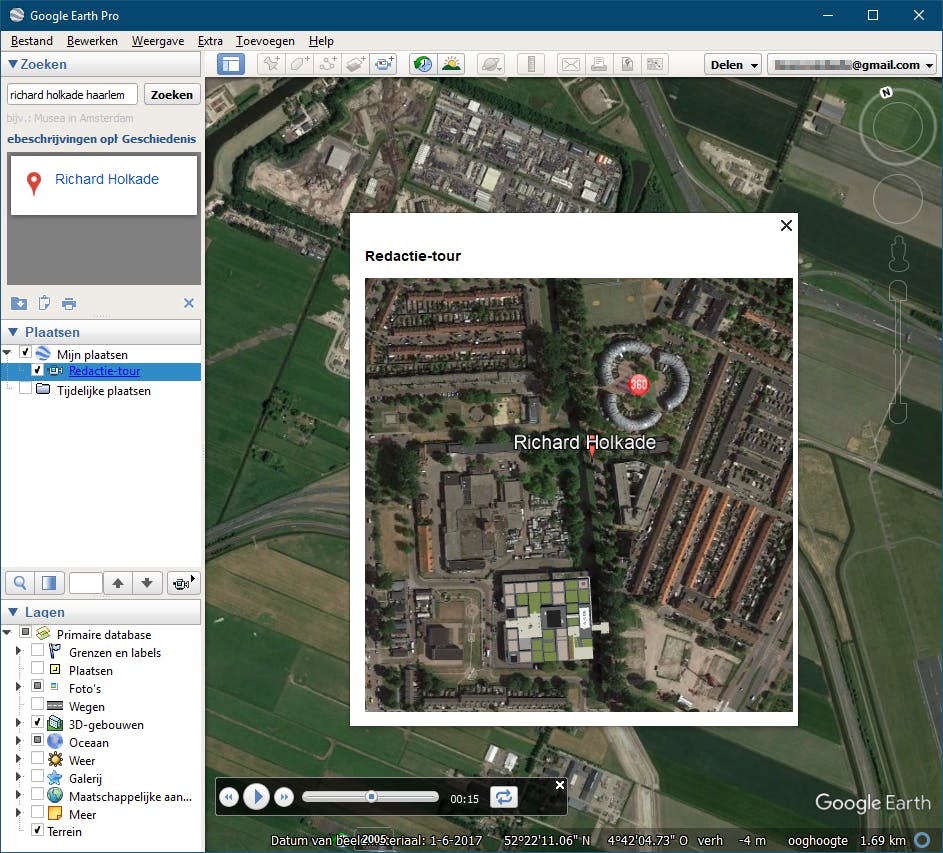Maak van een statische route een heuse ‘live’ tour.