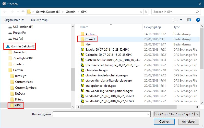 De opgeslagen routes importeer je moeiteloos in Google Earth (Pro).