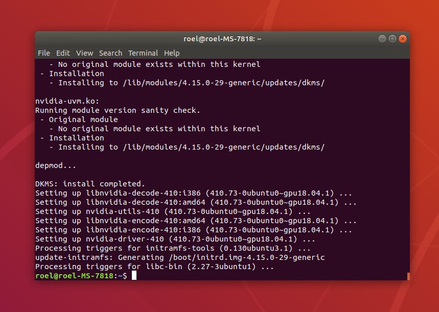 03 Het installeren van Nvidia-drivers gaat sneller in Linux dan in Windows.