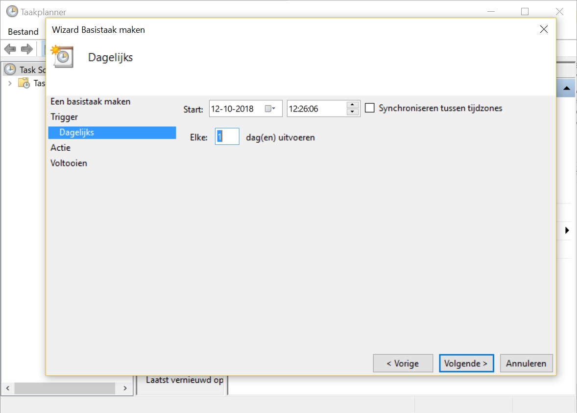 Met Taakplanner kun je allerlei handelingen in Windows automatiseren.