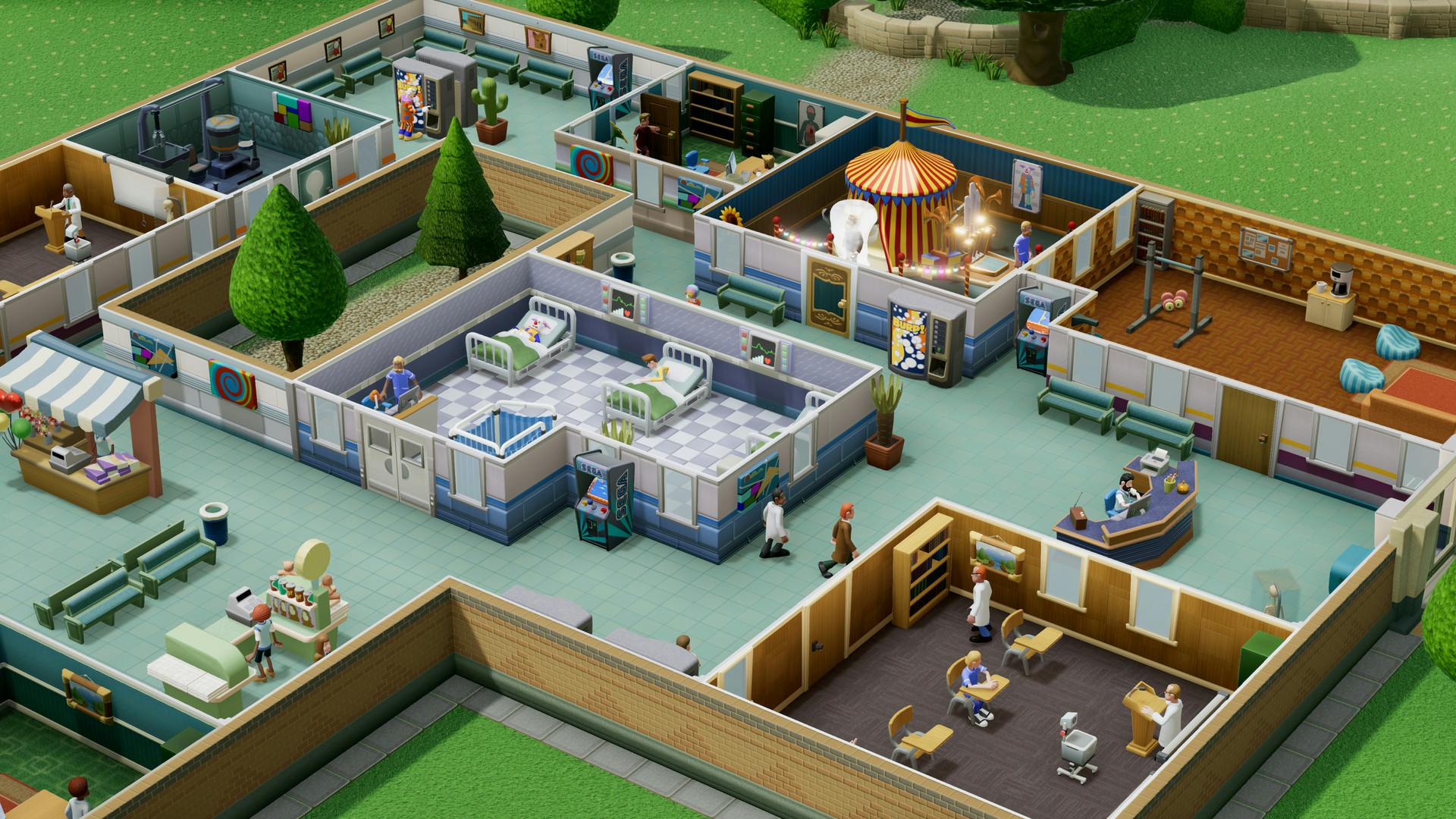 Two Point Hospital is een spirituele opvolger van het klassieke Team Hospital en laat je je eigen ziekenhuis runnen.