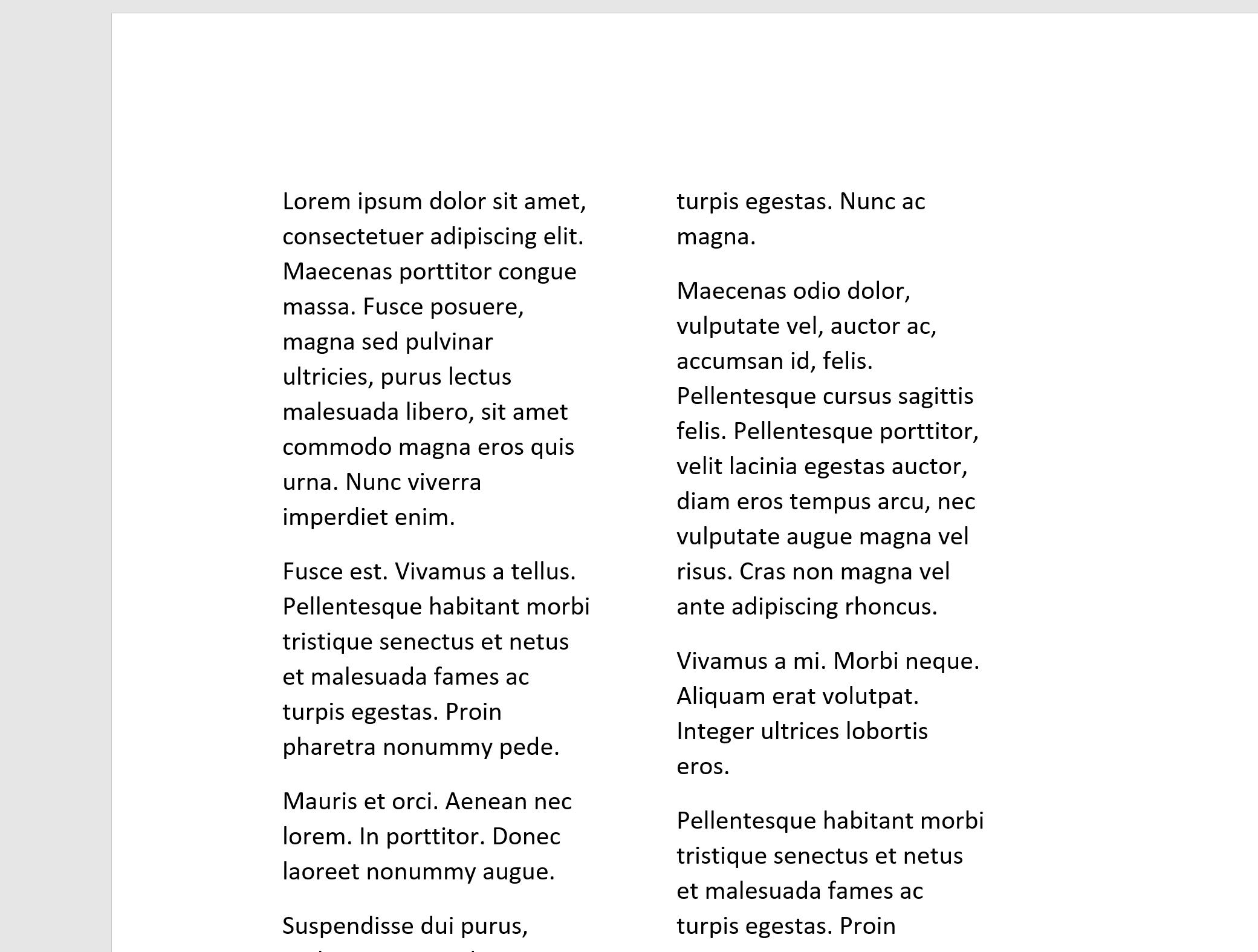 Veel neptekst nodig? Laat het gewoon genereren door Word.