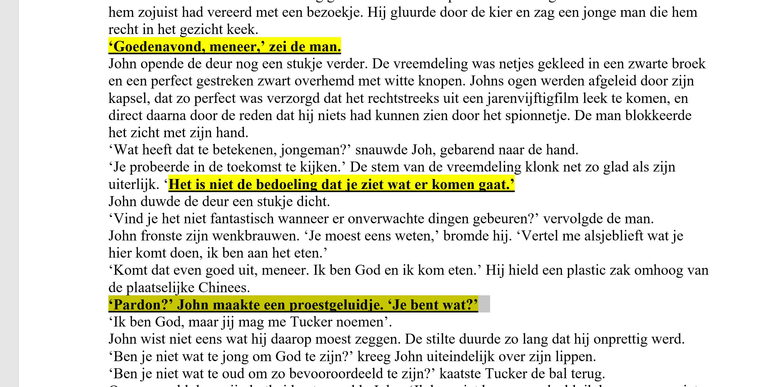 Opmaak kun je, net als tekst zelf, kopiëren en plakken.