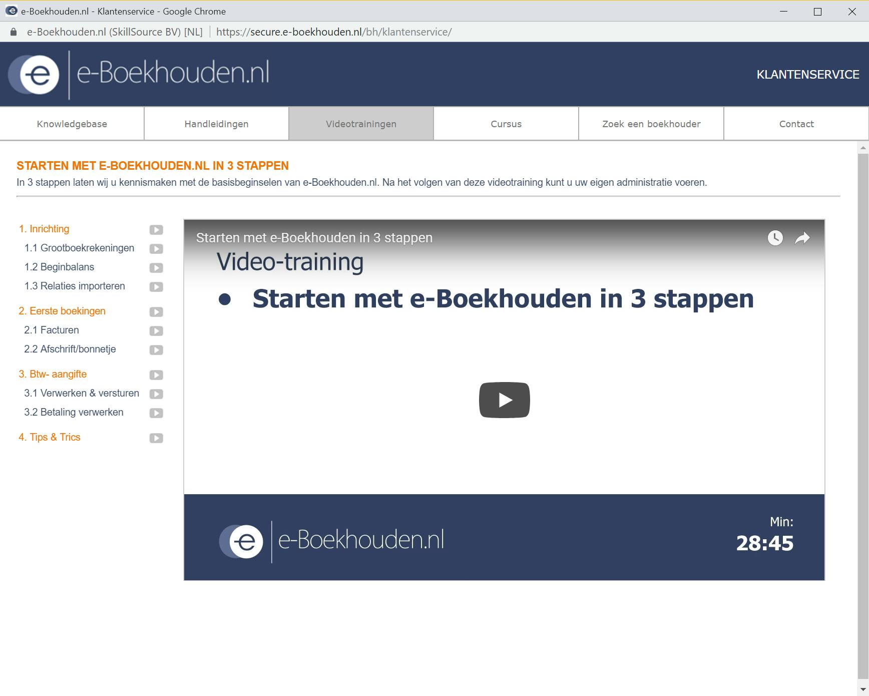 Bekijk ook de vele hulpvideo’s van de site, daar zul je echt iets aan hebben.