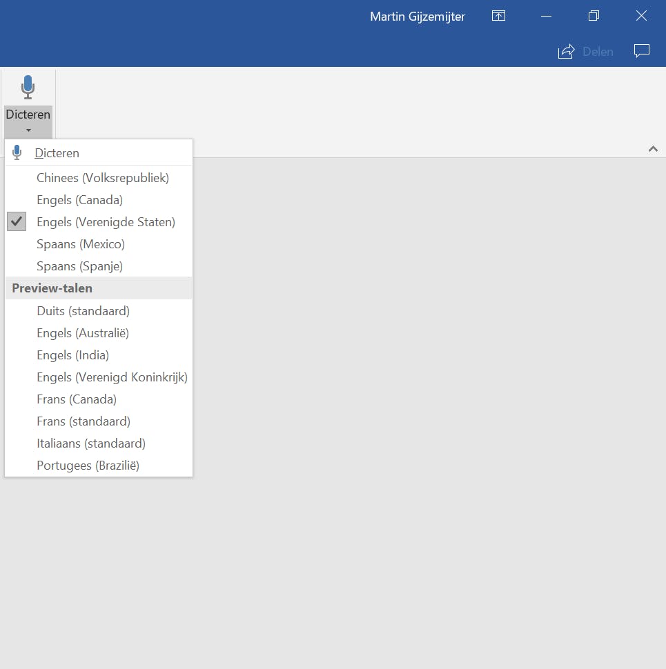 Waarom zou je tikken als je je tekst ook gewoon kunt inspreken?