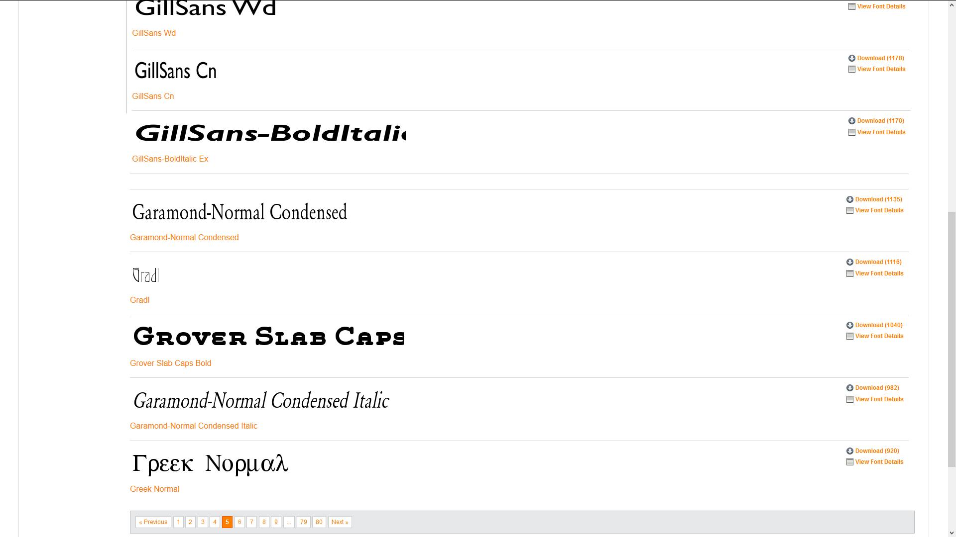 Een geweldige collectie gratis lettertypen dankzij Fontzone.