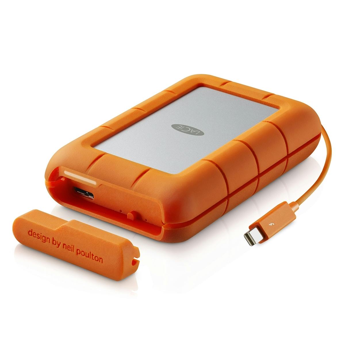 Als je een externe schijf koopt, overweeg er dan eentje die tegen een stootje kan.