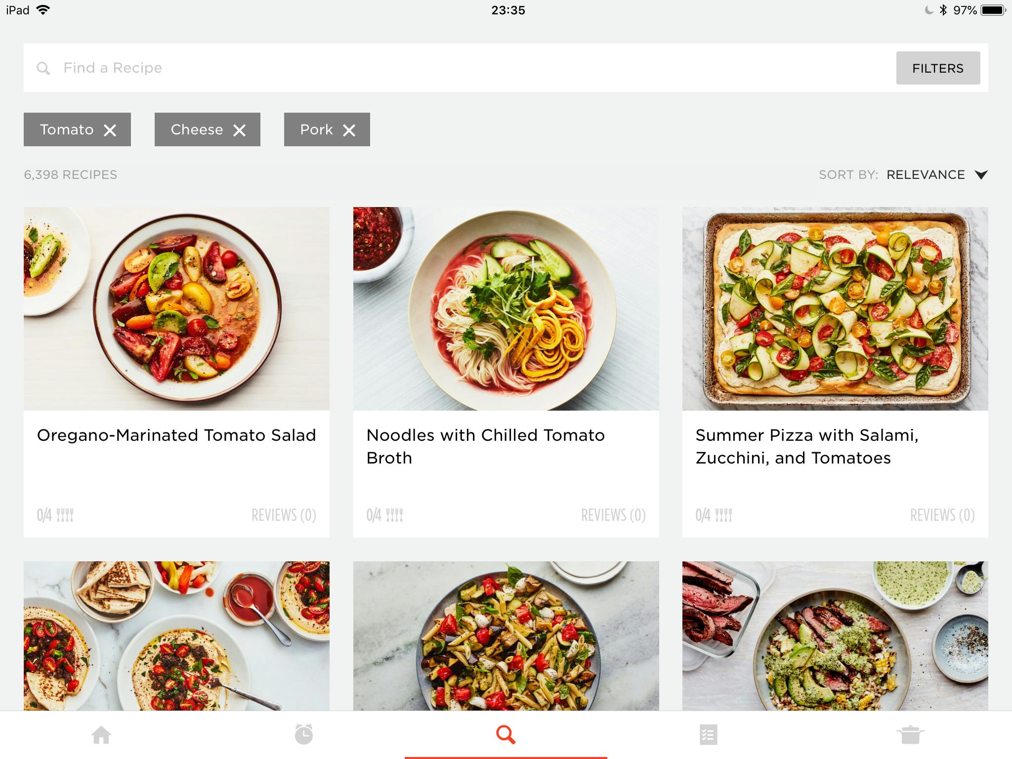 Als je weet wat je in je koelkast hebt, wil je daar wel iets lekkers mee kunnen maken. Epicurious helpt je hierbij.