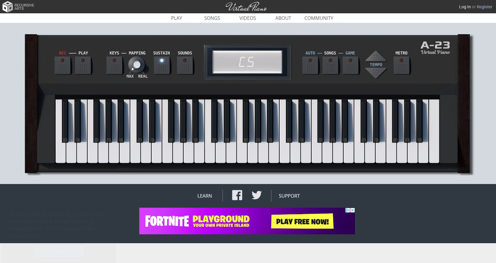 Pianospelen op een toetsenbord. Het is even omschakelen, maar het kán wel.