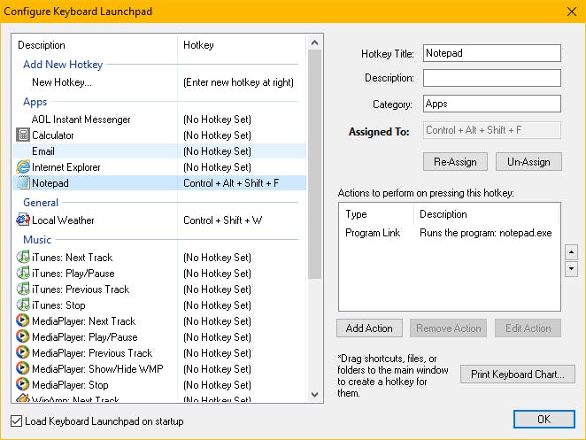 Tip 08 Verander je toetsenbord in een launchpad: programma’s starten met één druk op de knop.