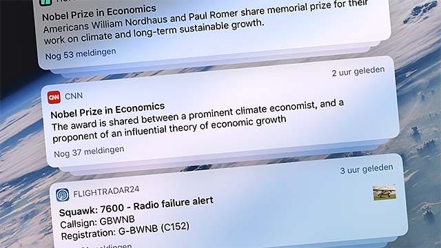 In iOS 12 krijg je meer controle over je berichten (meldingen)