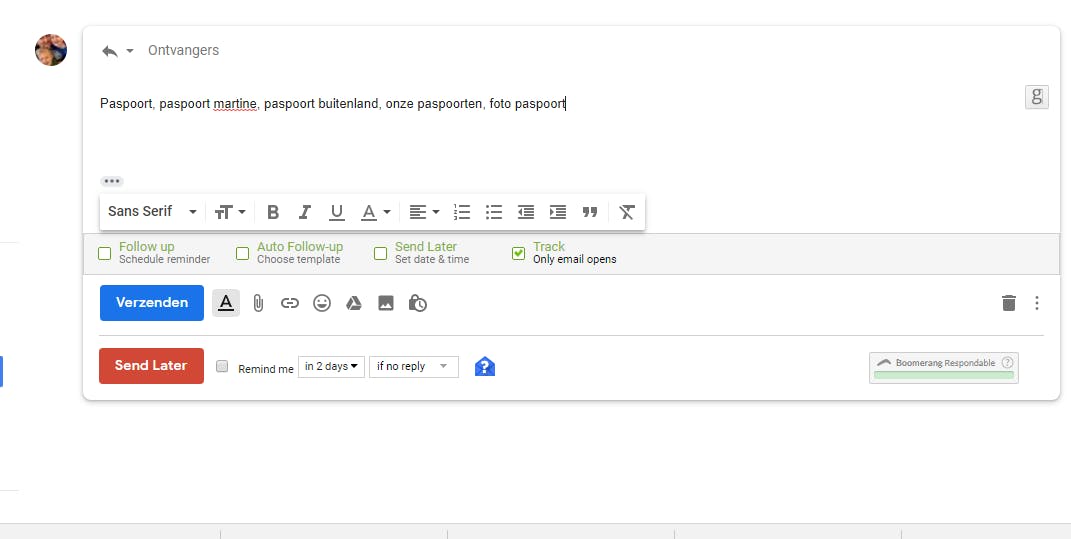 Gebruik trefwoorden in je mails als je je mailbox wel als archief wilt gebruiken.
