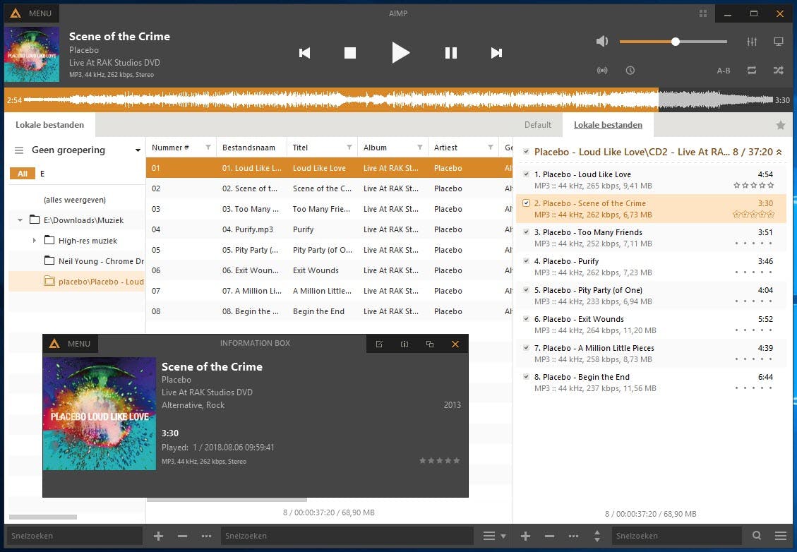 Gebruikte je in het verleden Winamp? Dan kent Aimp vermoedelijk weinig verrassingen voor je.