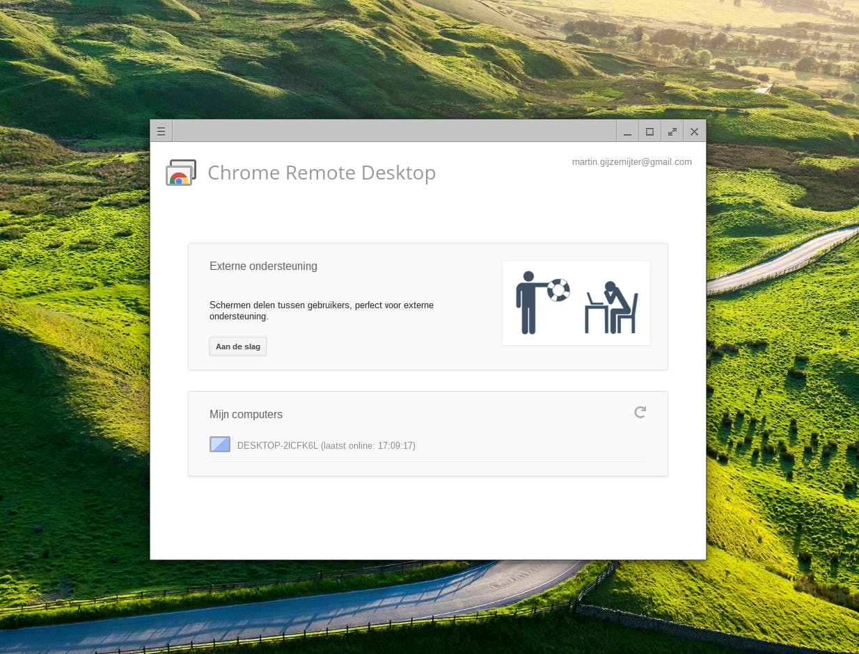 Als je Chromebook het echt niet meer trekt, kun je hem altijd nog gebruiken om je desktop aan te sturen.