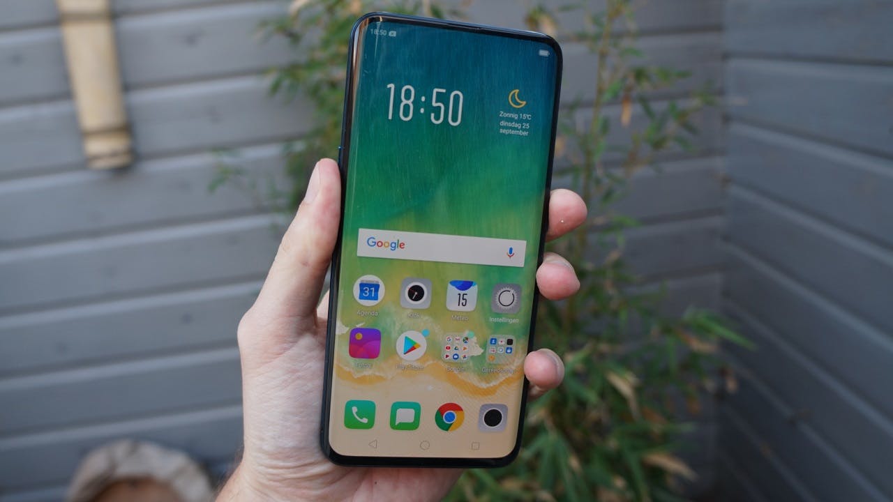 Oppo Find X - Conceptauto onder de smartphones