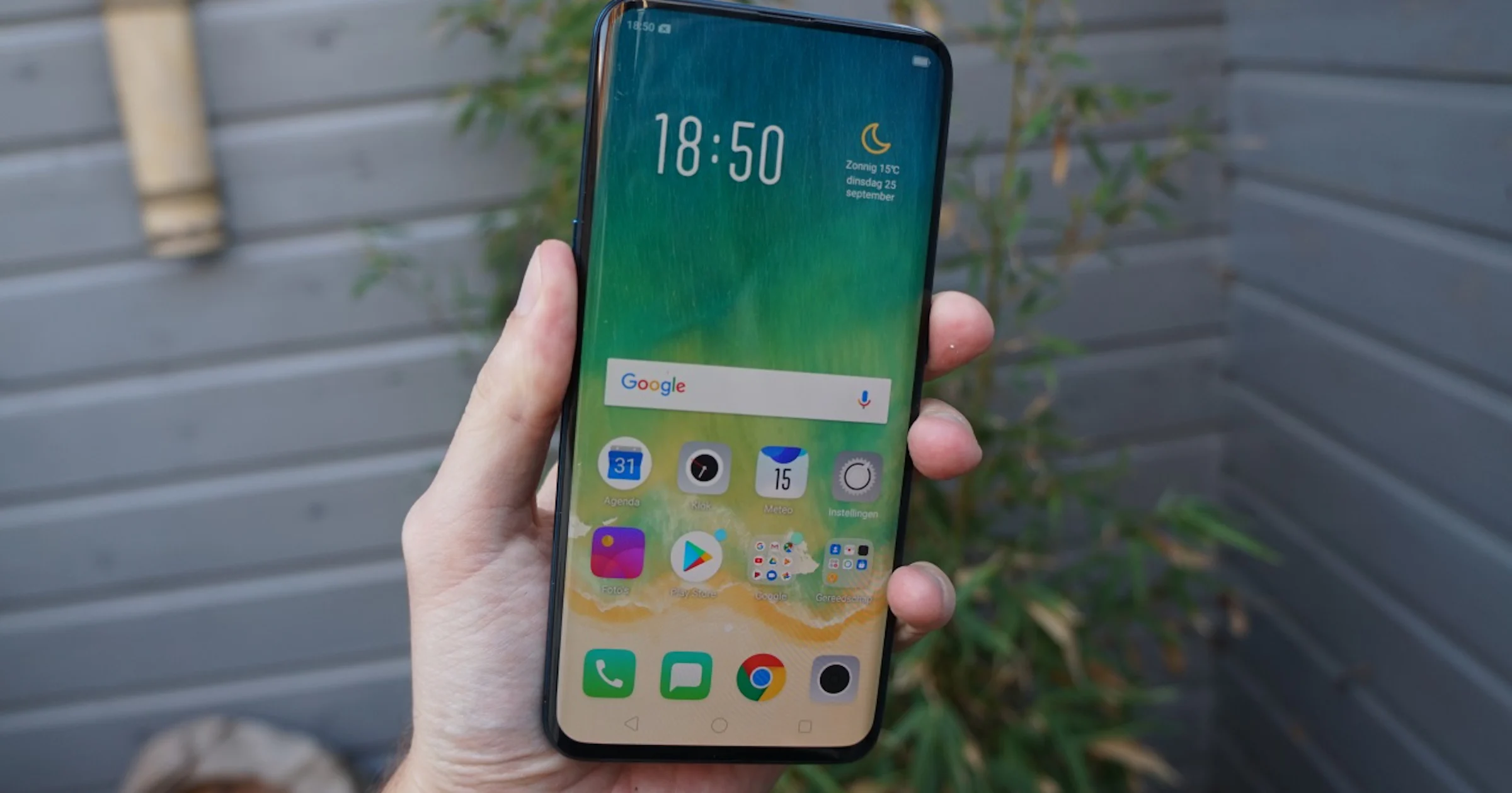 Oppo Find X - Conceptauto onder de smartphones