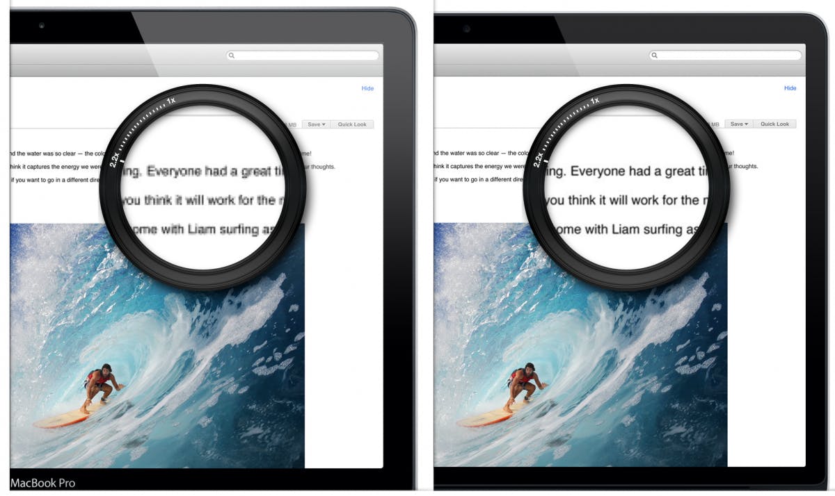 Tip 04 Denk na over de gewenste grootte van je display, maar vooral ook over de resolutie.