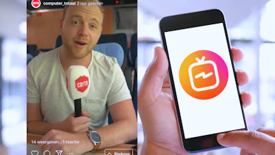 Volg ons ook op Instagram TV!