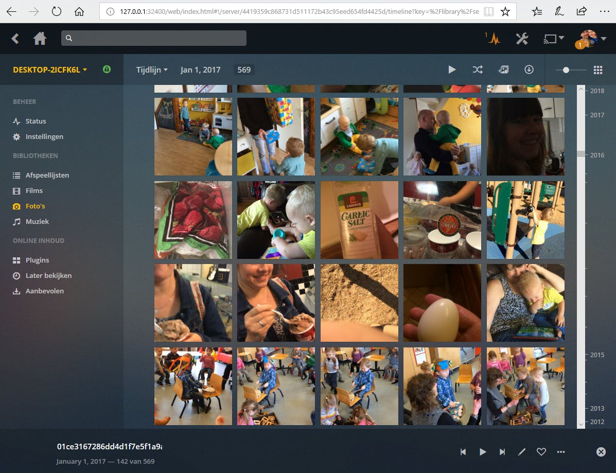 Tip 07 Plex laat je foto’s eenvoudig indelen met behulp van titel, tags, albums enzovoort (al zijn er natuurlijk meer programma’s die dat kunnen).