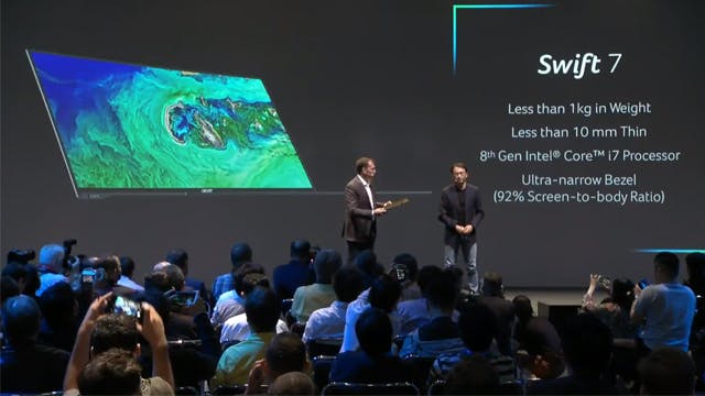 Acer op IFA 2018: Dunnere Swift-laptops en over-the-top gaming