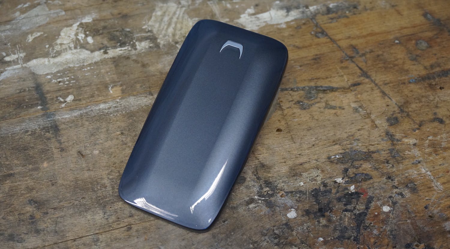 De behuizing is van magnesium.