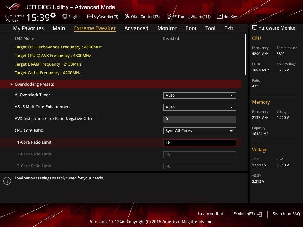 Tip 04 Vanuit het bios of de uefi bieden veel processors de mogelijkheid om de klokfrequentie handmatig te verhogen.