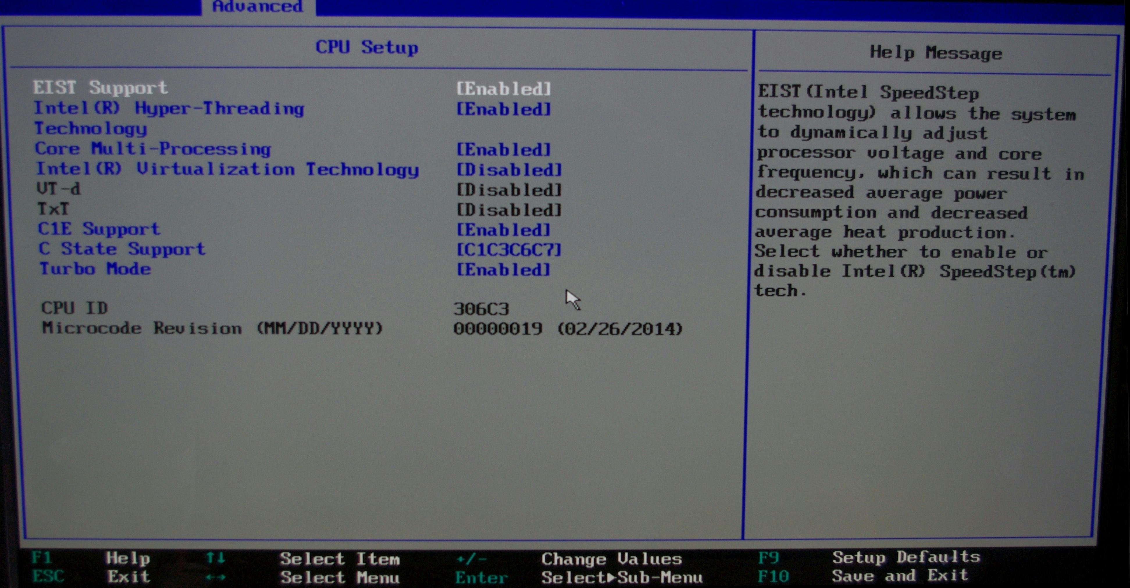 Tip 08 Als je processor een turbostand heeft, zet je die in het bios van de pc aan.