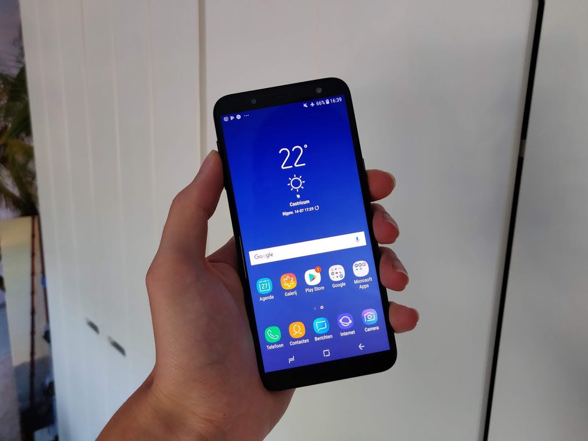 Samsung Galaxy J6 - budgettelefoon met compromissen