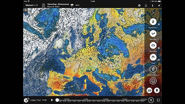 Blijf ook tijdens de vakantie op de hoogte van het weer