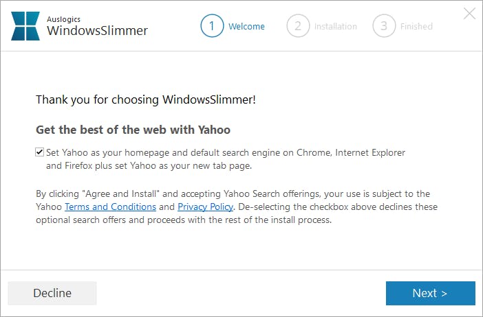 Wees altijd alert tijdens de installatie van programma’s om ongewenste extra software en/of aanpassingen te voorkomen.