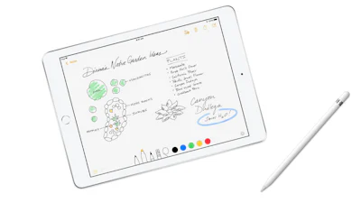 Notities in iOS maken met je iPad en de Apple Pencil