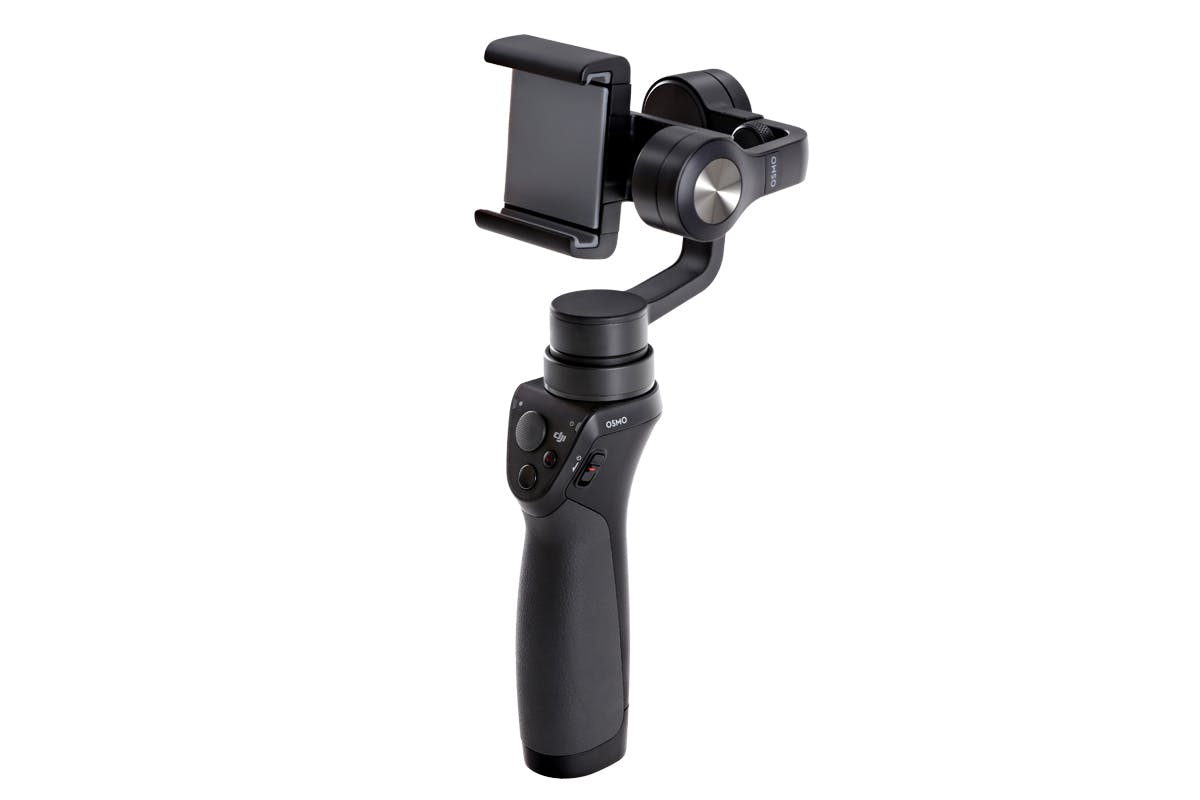 Tip 12 Sommige gadgets werken niet goed met een iPhone, zoals de DJi Osmo Mobile.
