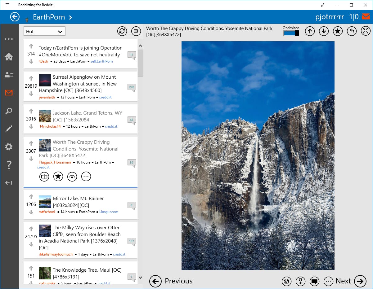 Tip 10: Redditting maakt van het onoverzichtelijke Reddit een moderne interface.