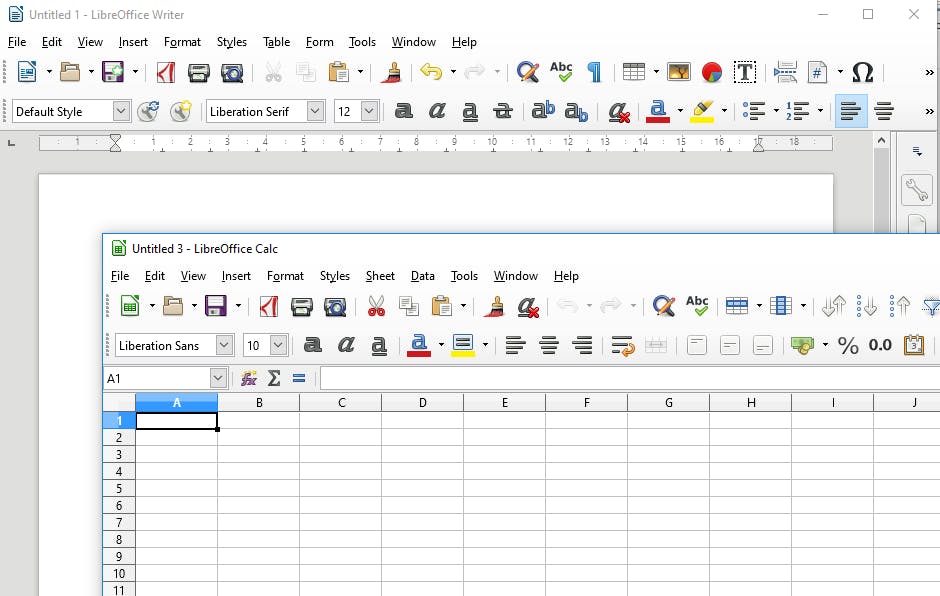 Tip 09 De programma’s van LibreOffice hebben een erg herkenbare interface.