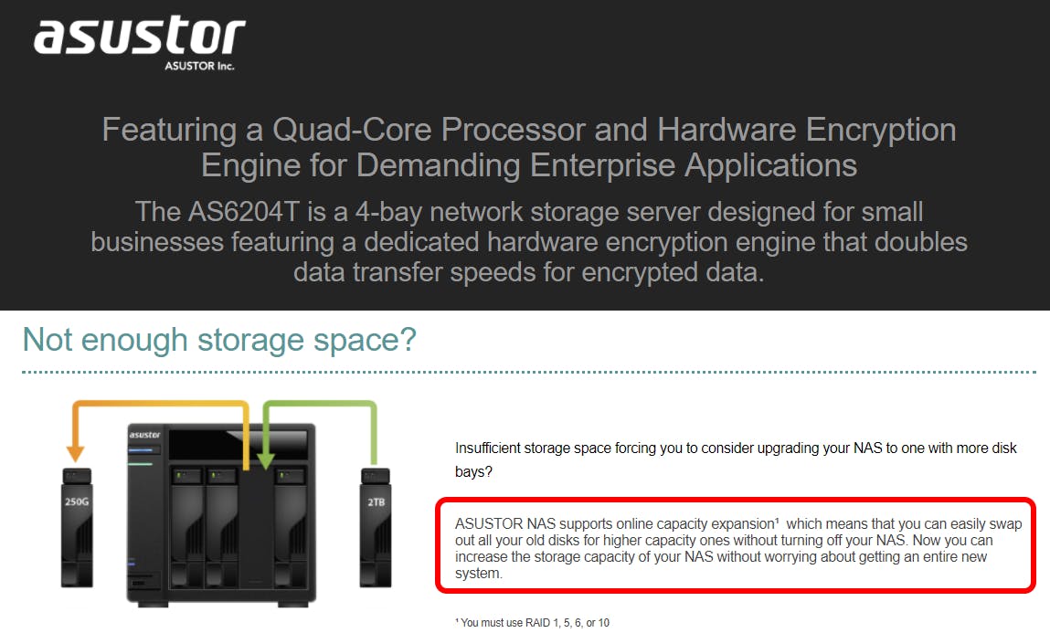 08 De specificaties van een nas vertellen vaak wel of het model hot-swappable is of niet.