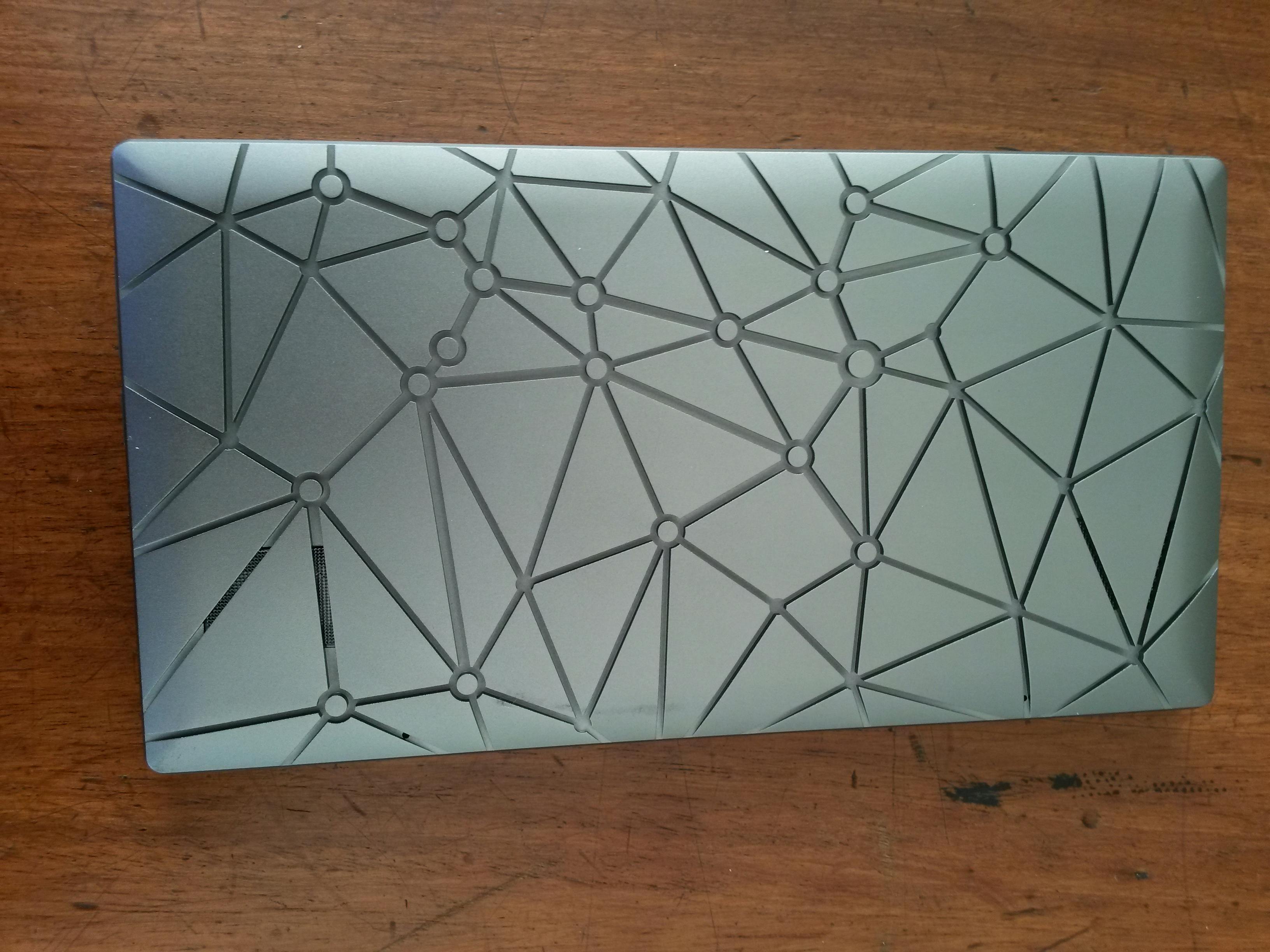 De onderzijde van de Sirius A.