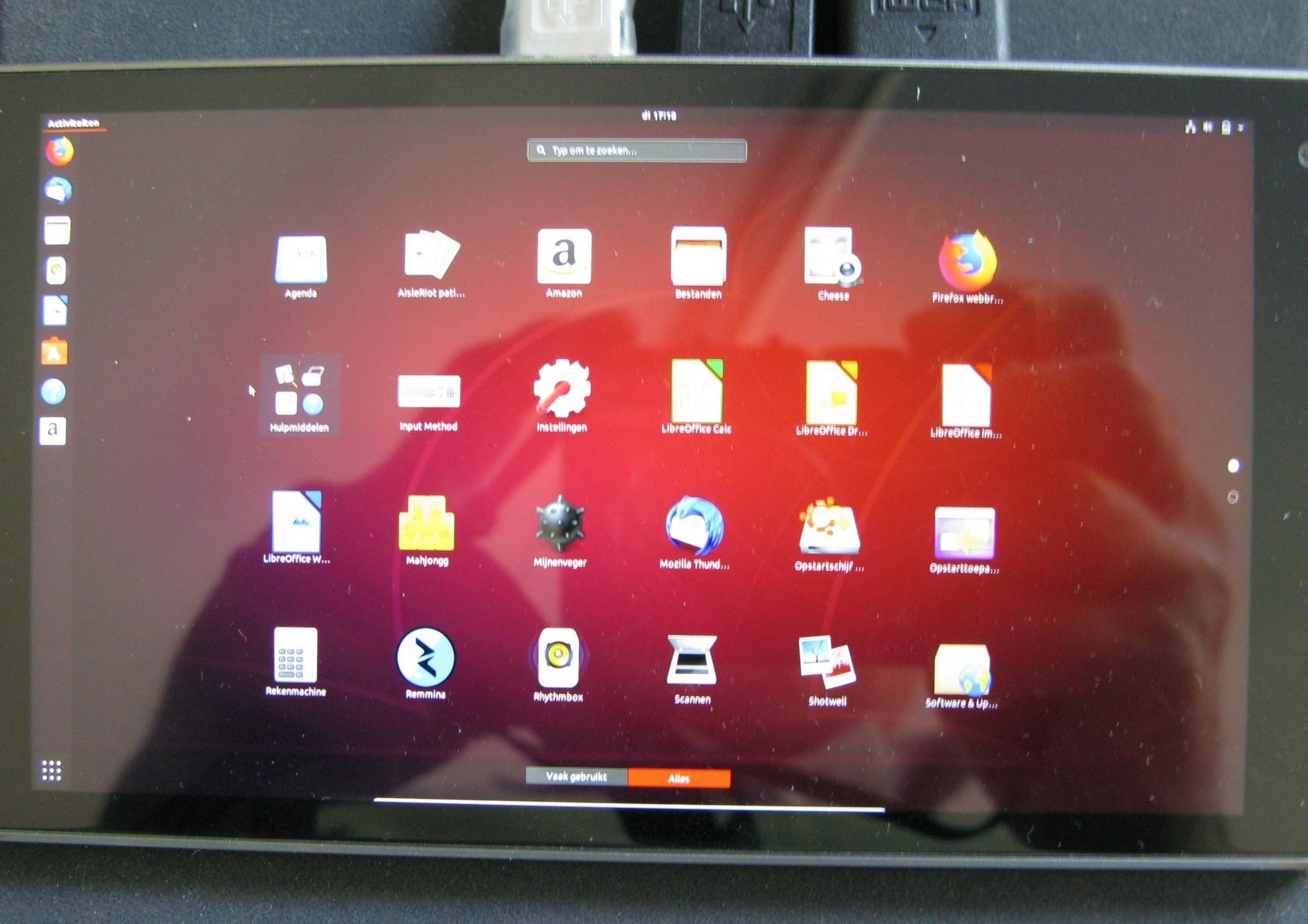 Ubuntu werkend binnen Virtual Box