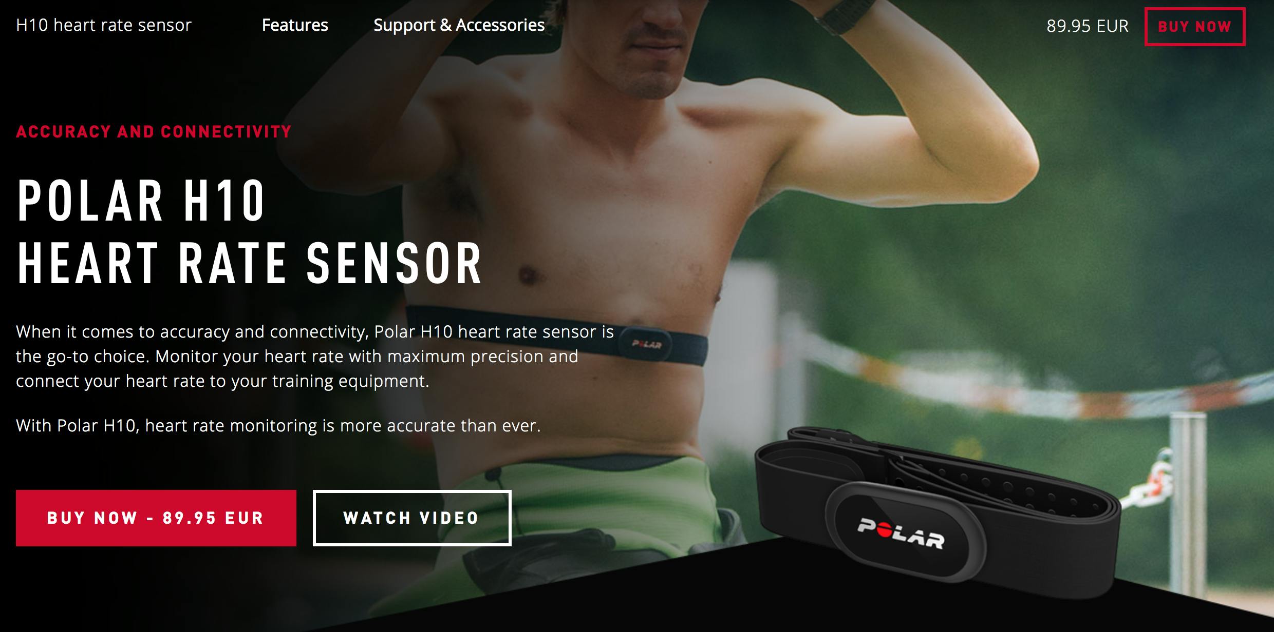 Tip 02 De Polar H10 is één van de beste hartslagmeters van dit moment.