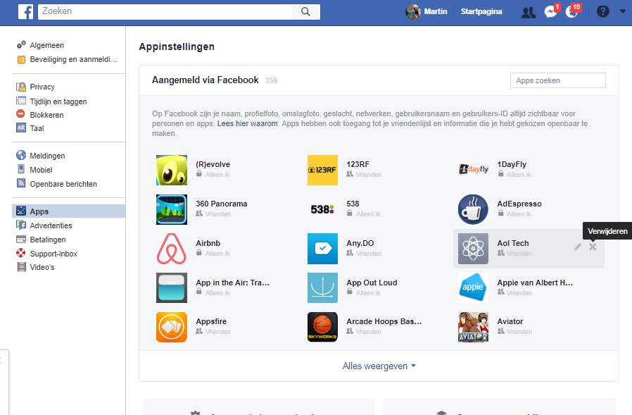 Tip 05 Apps weten veel te veel van je, dus verwijder de apps die je nooit gebruikt.