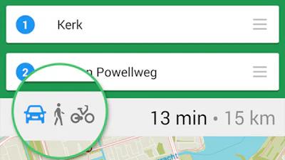 Gratis navigeren met Maps.me