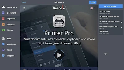 Printen in iOS & iPadOS met Printer Pro