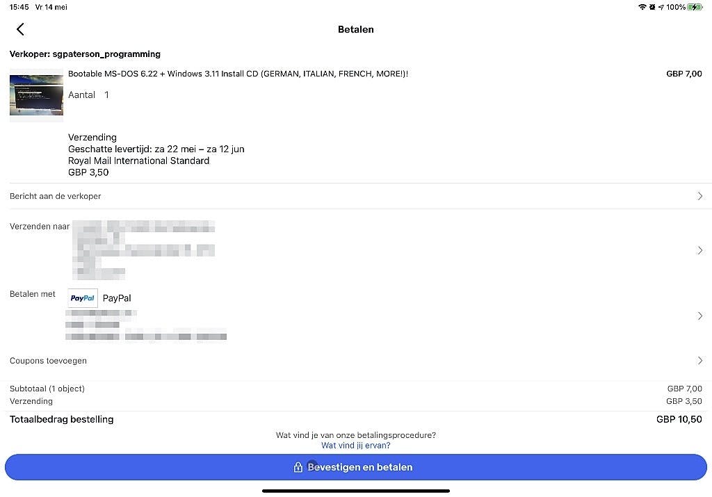 Je kúnt als je het wilt ook buiten de EU bestellen, maar of er dan nog extra kosten bijkomen is afwachten.