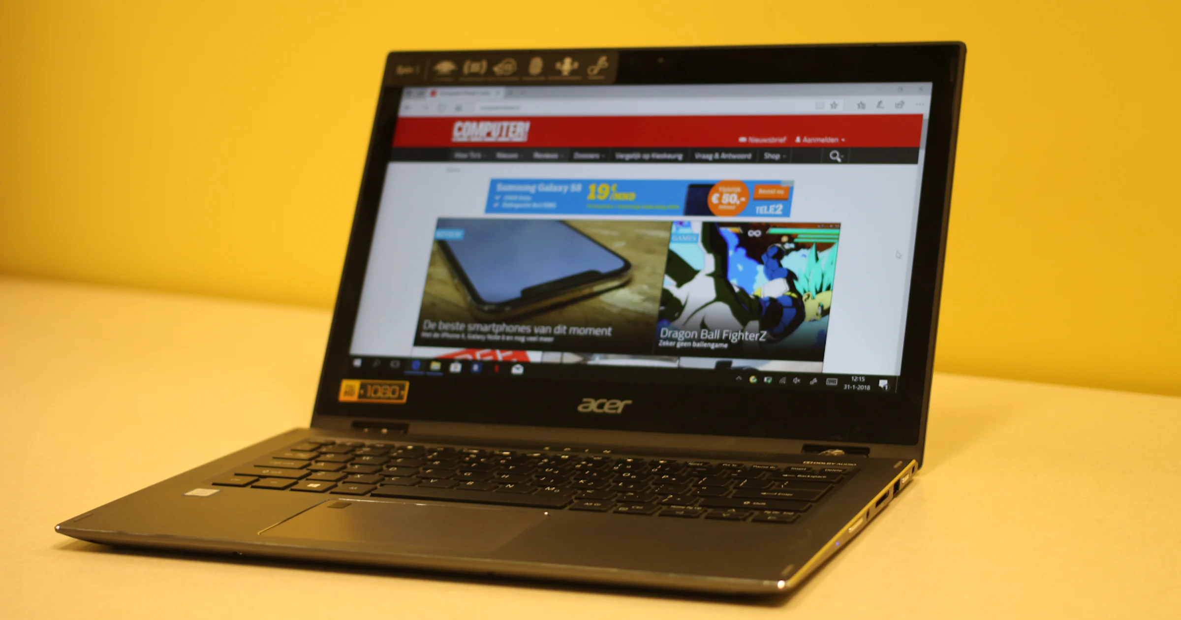 Acer Spin 5 – Fraai omklappen voor een scherpe prijs