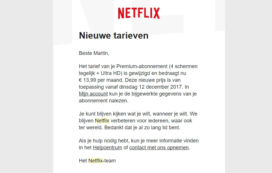 Tip 01 Reclame is wel een noodzaak, niet iedereen kan of wil abonnementsgeld vragen.