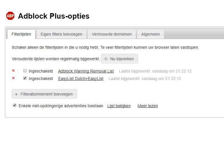 Tip 04 Adblock Plus is een adverteerdervriendelijke blokkeer-app, waarmee je alleen de echte boosdoeners pakt.