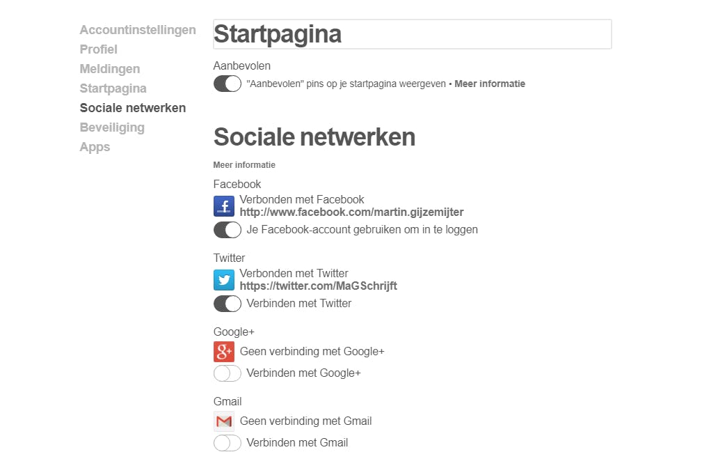 Tip 11 Op Pinterest kun je de reclame wél helemaal uitzetten!