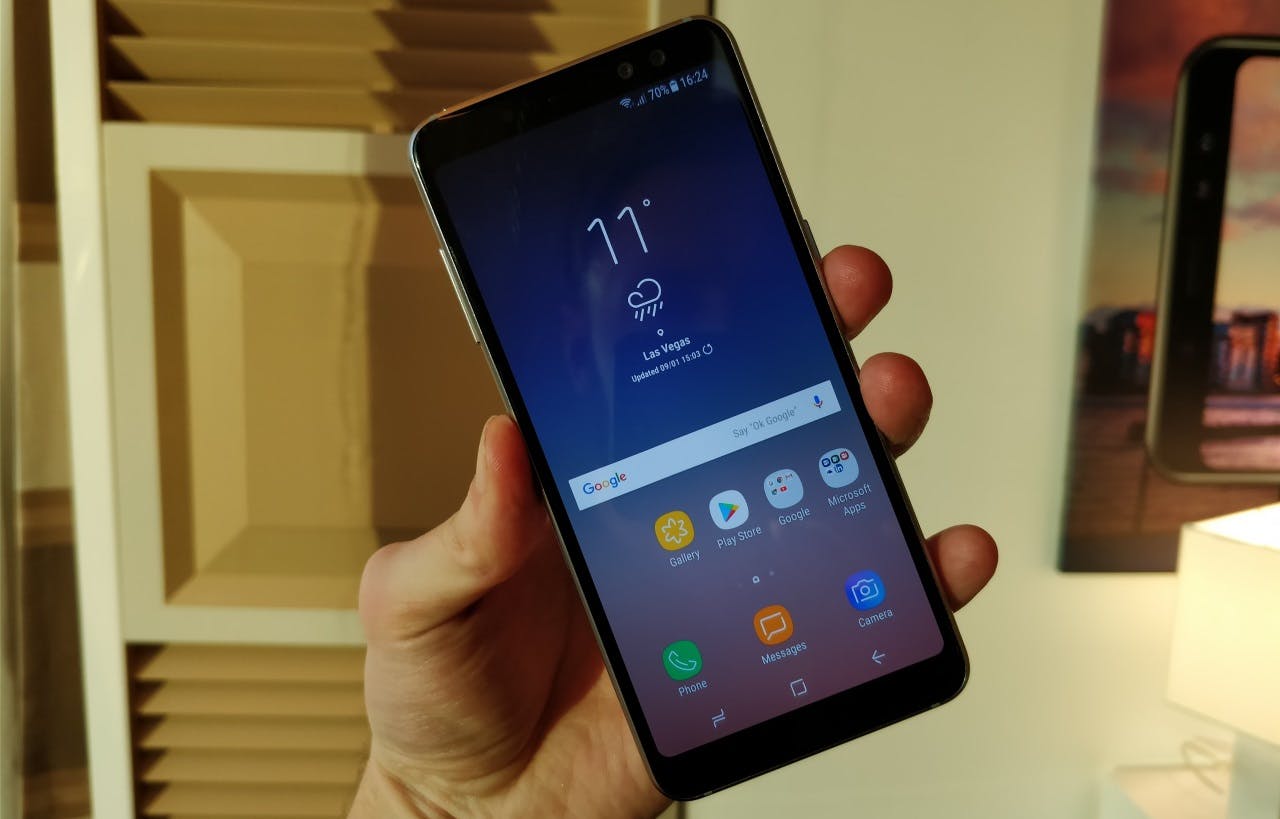 Eerste indruk: Galaxy A8 (2018)